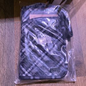 Lug Tandem zip- New- plaid grey